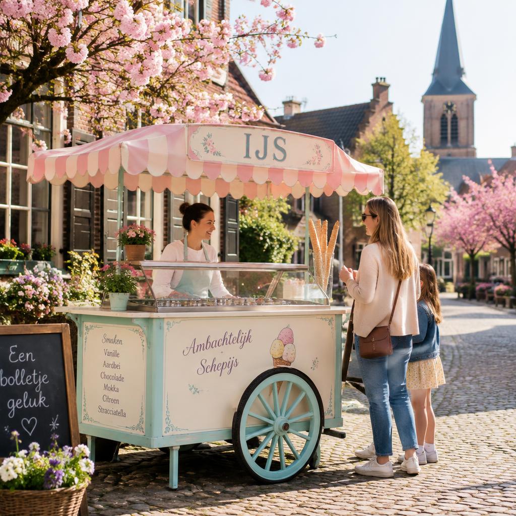 De ijskar van Ice & Bakefantasy